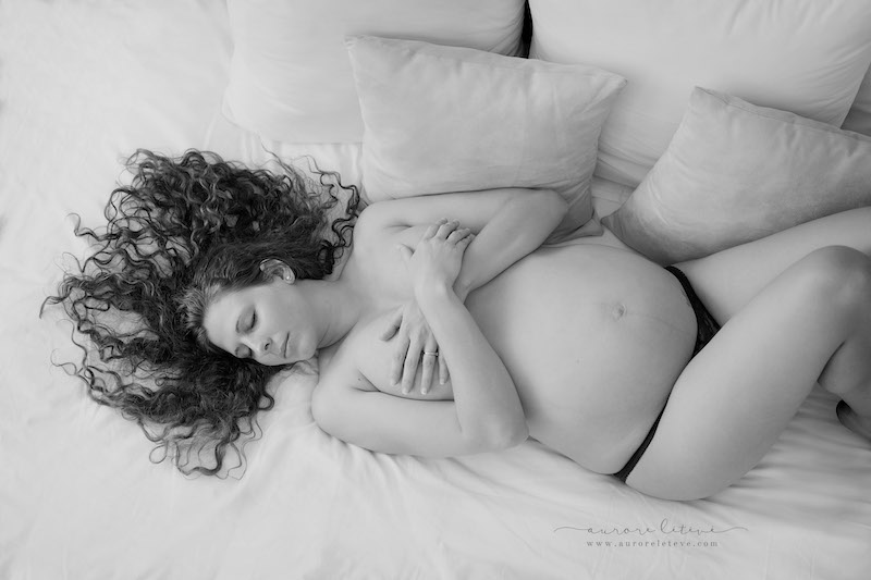 Photographe femme enceinte - Elsa - Séance maternité Lyon